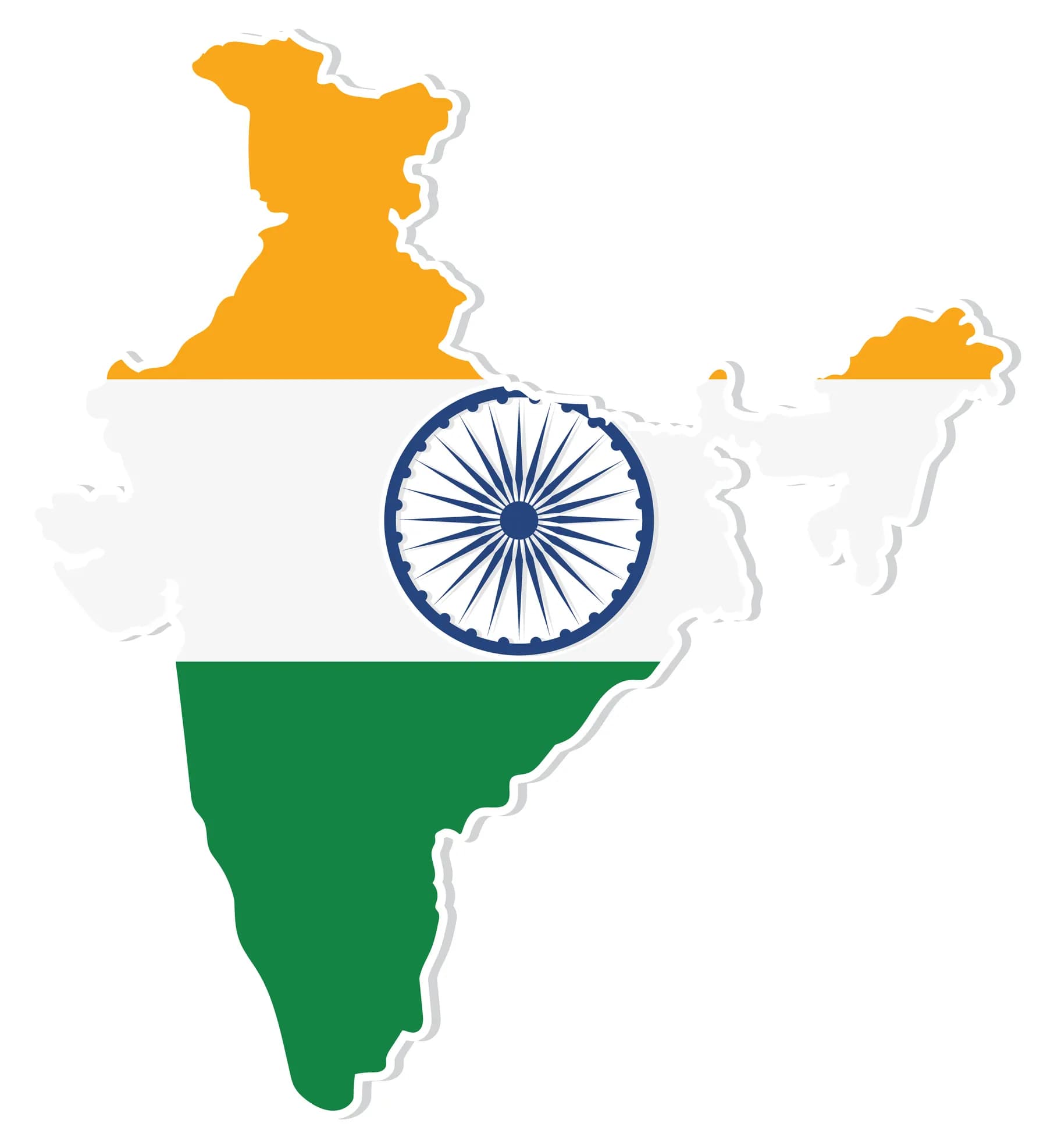 India Office map