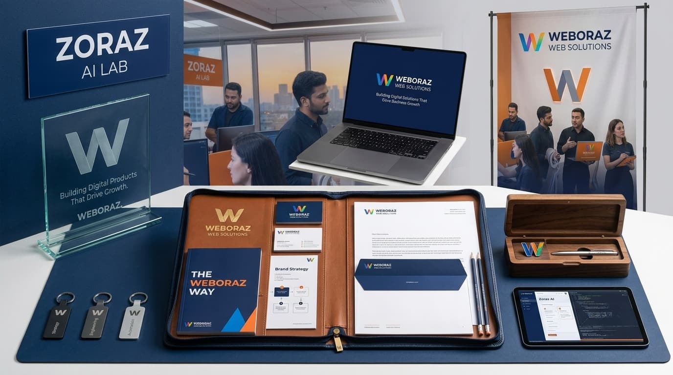 Brand Identity by Weboraz Web Solutions