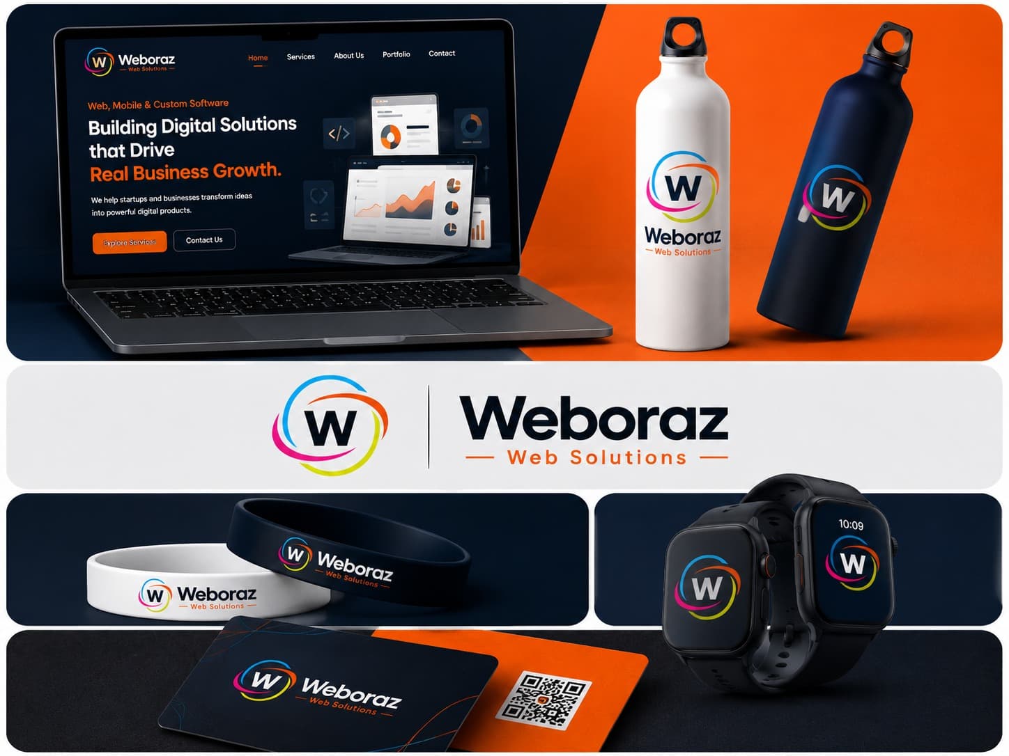 Logo Designing by Weboraz Web Solutions