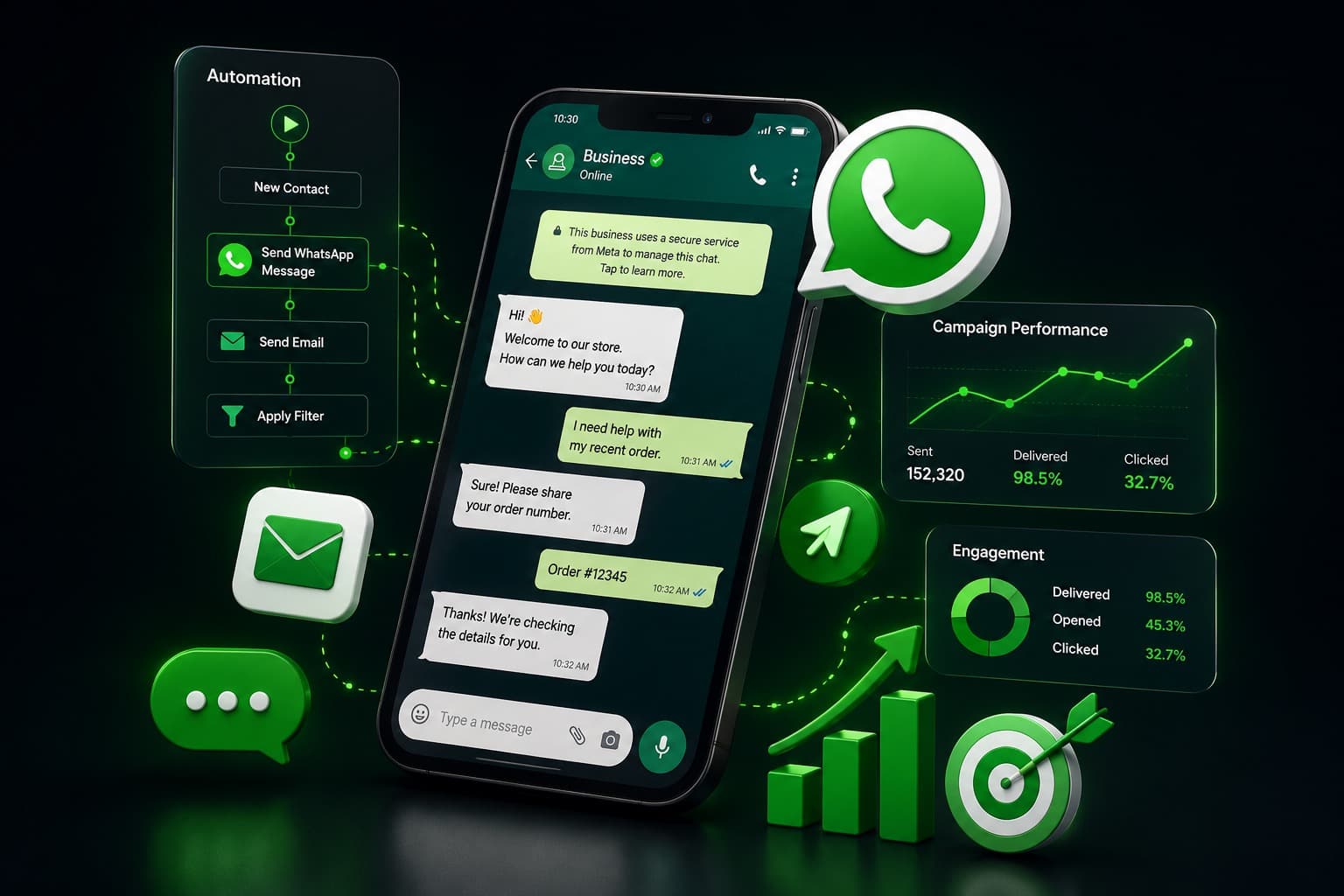 WhatsApp Ads Campaign by Weboraz Web Solutions