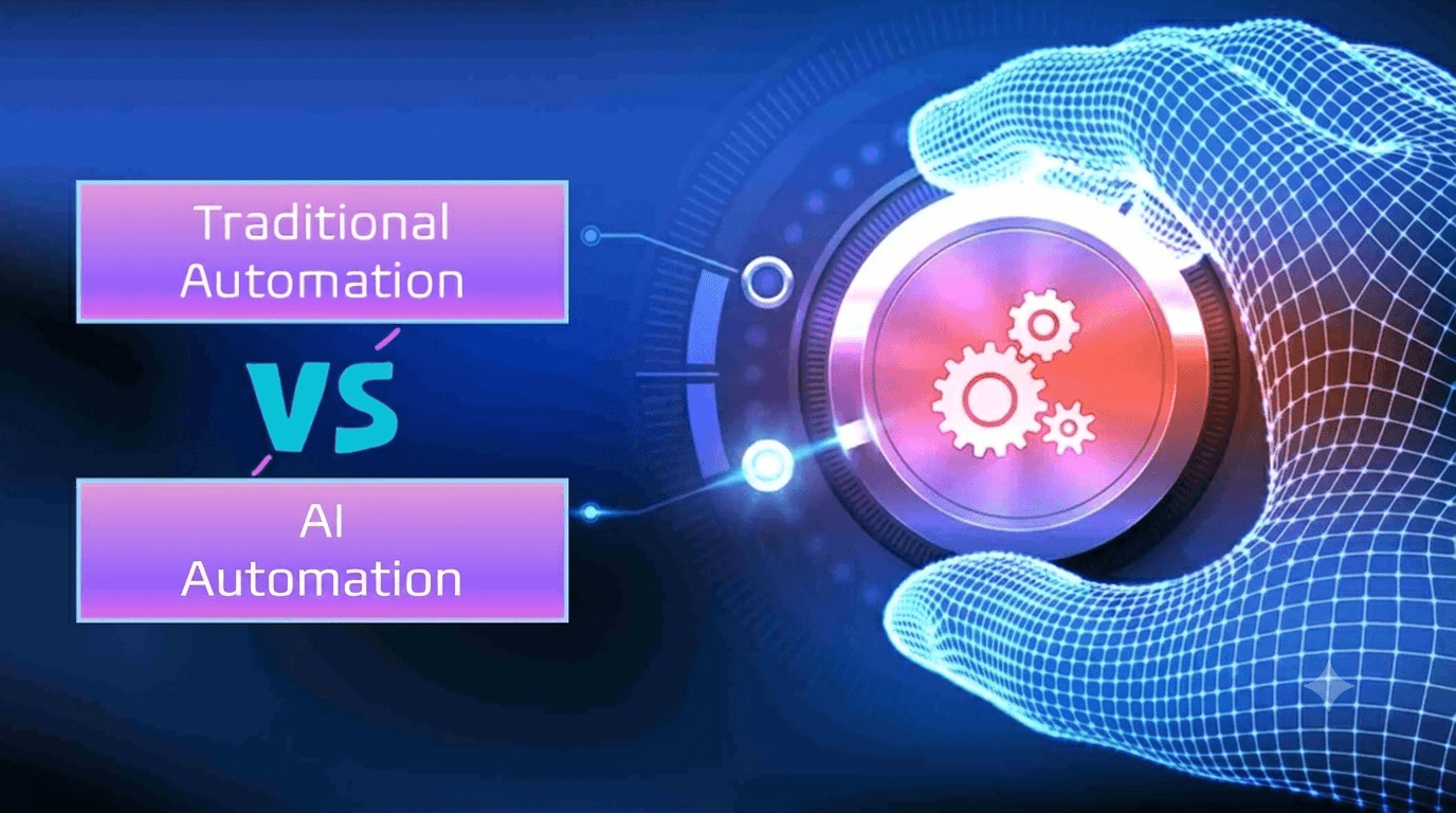 AI Automation vs Traditional Automation (RPA): What's the Difference?