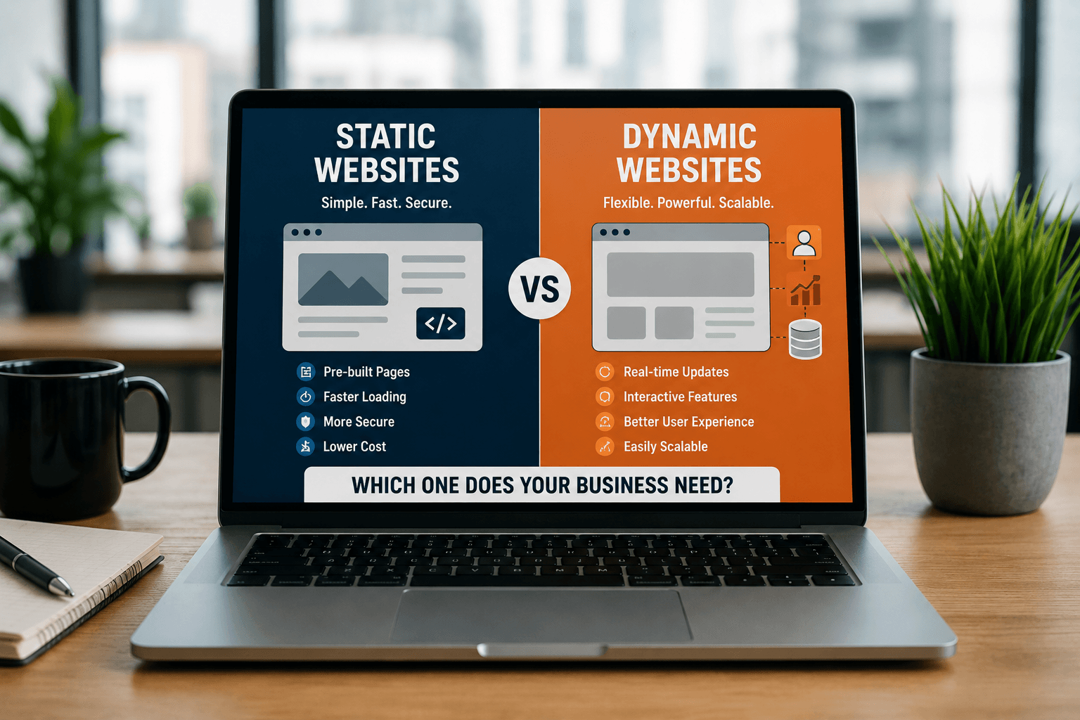 Static vs Dynamic Websites: Which One Does Your Business Need?