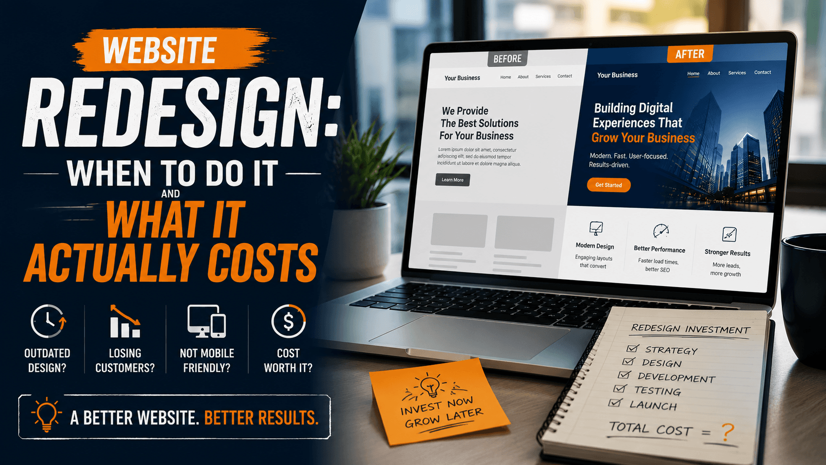 Website Redesign: When to Do It and What It Actually Costs