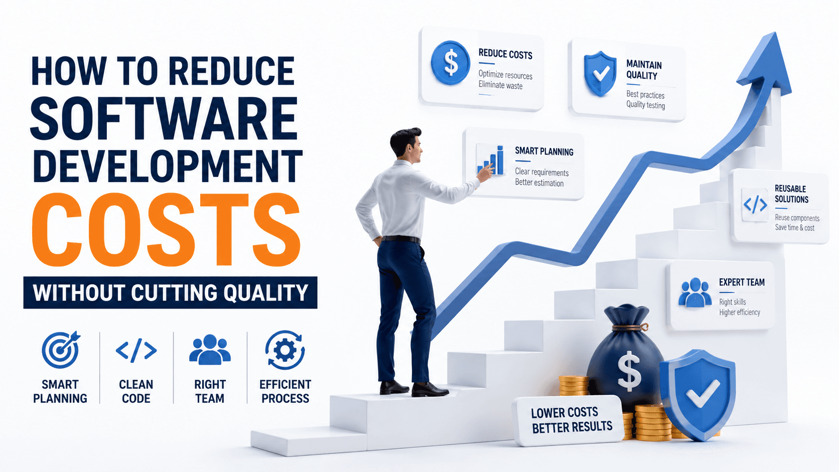 How to Reduce Software Development Costs Without Cutting Quality