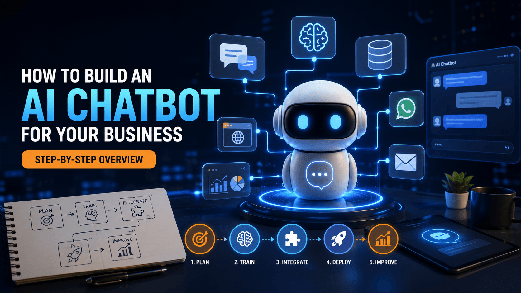 How to Build an AI Chatbot for Your Business (Step-by-Step Overview)
