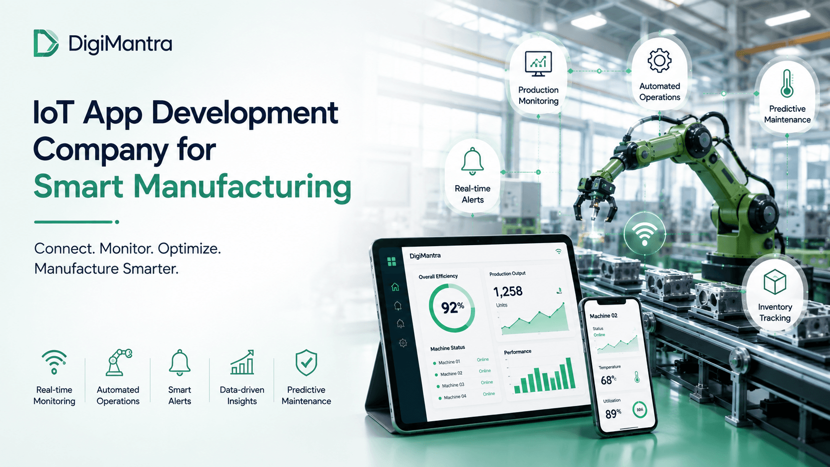 IoT App Development Company for Smart Manufacturing
